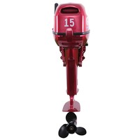 Moteur hors-bord neuf à arbre long pour bateau pneumatique, démarrage manuel, essence, allumage CDI, 2 temps, 246cc, 11kw, Chine - Meilleures ventes