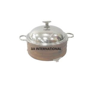 Pot de service tendance avec couvercle martelé, vaisselle, pot de service, utilisation culinaire, contactez-nous, ustensiles de cuisine, appareils électroménagers - Product Image 1