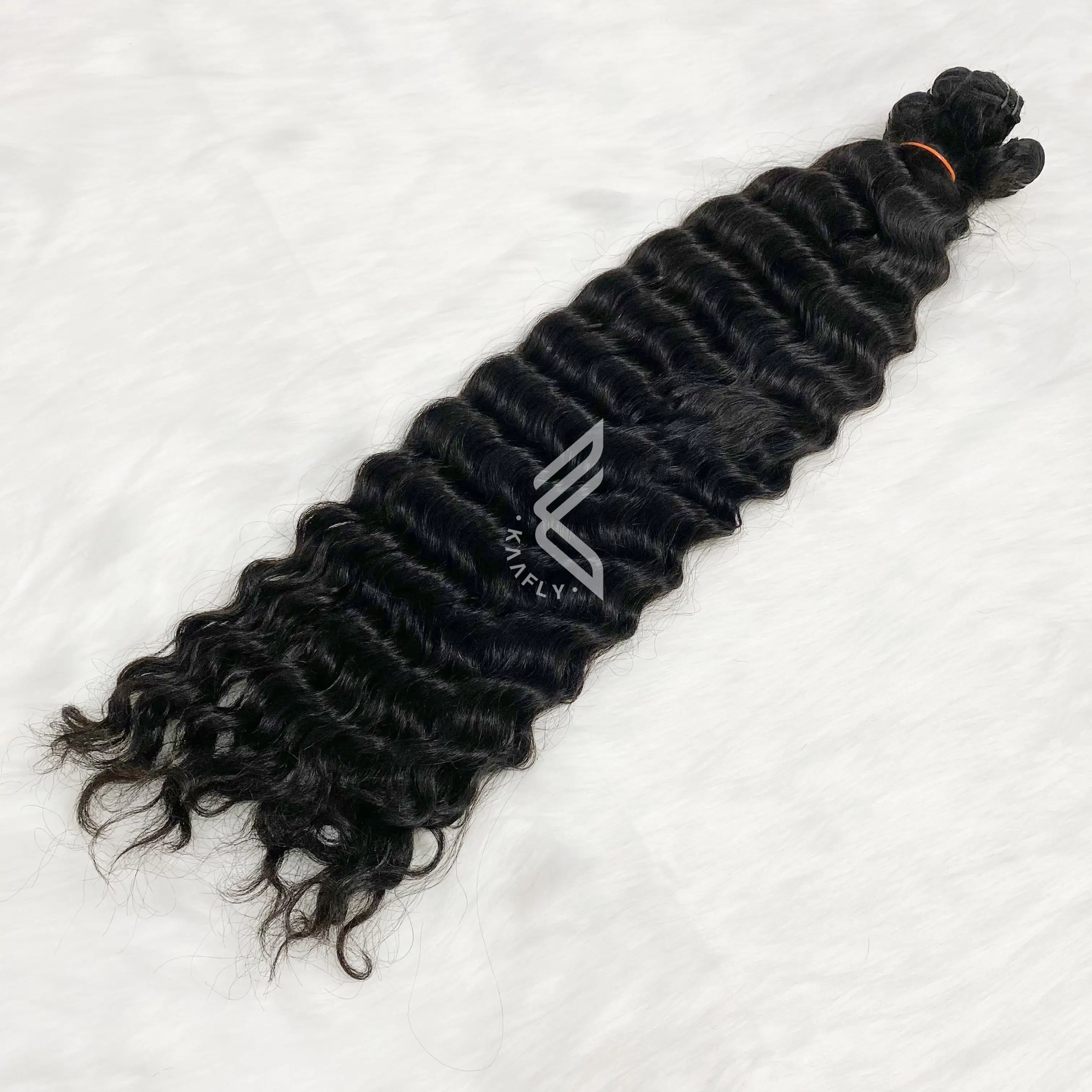 Super double Drawn deep wavy cuticle aligned Vietnamese Remy hair wholesale