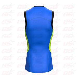 Camiseta transpirable para triatlón, chaleco deportivo personalizado para triatlón - Product Image 4