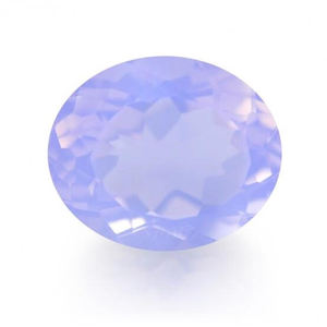 Precio de fábrica al por mayor en cuarzo de lavanda natural facetado piedra preciosa suelta corte ovalado en todos los tamaños con certificado IGI - Product Image 3