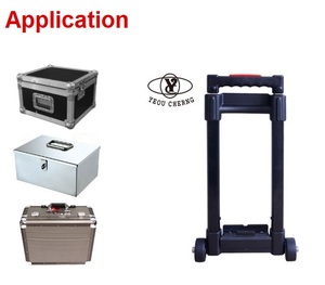 Hot bán yeou cherng YS-60 hành lý có thể tháo rời Telescopic kim loại màu đen có thể tháo rời xe đẩy xử lý với chất lượng tốt nhất - Product Image 2