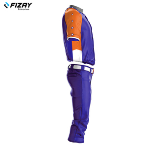 Uniforme de baseball personnalisable en polyester sublimé respirant et à séchage rapide, tailles variées, pour équipes adultes, avec nom d'équipe personnalisé - Product Image 5