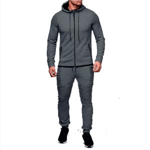 Survêtement personnalisé de haute qualité pour hommes Survêtement à capuche musclé Survêtements vierges vente de gros - Product Image 4
