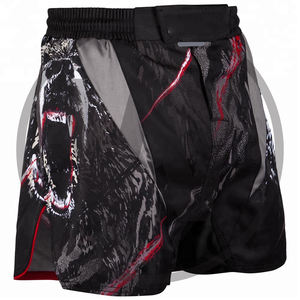 Combinación de colores rojo y negro, la mejor personalización de sublimación MMA - Product Image 5