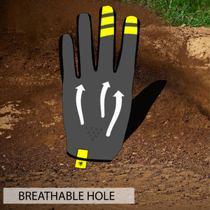 Pakistani Factory Customizable Design High Quality Breathable Reflective <b>MX</b> Riding Full Finger Touch Screen Motocross <b>Gloves</b> - Product Image 5