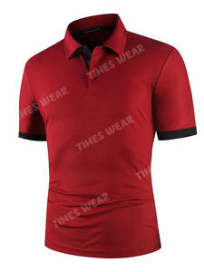 Camiseta Polo Personalizada para Hombre, Estilo Europeo de Alta Calidad, Manga Corta, Secado Rápido, Talla XL, Estampado Color Block, Alta Visibilidad - Product Image 4