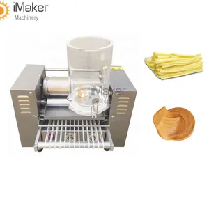 Kleine automatische tabletop 8 zoll mille crepes pfannkuchen backen maschine