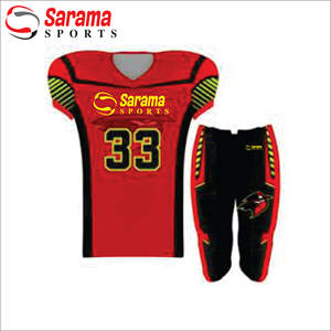 Moda por encargo bordado equipo uniforme fútbol americano Jersey conjunto con su propio nombre, - Product Image 2