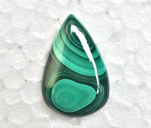 Lote de cabujones de malaquita de calidad superior, tamaño de anillo calibrado, cabujones de mezcla de formas - Product Image 1