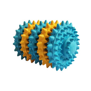 Juguete de molienda de engranaje para mascotas, limpieza de dientes de perro, Molar, goma Natural personalizada, juguetes para morder para todas las estaciones - Product Image 2