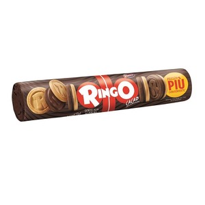 Bánh Quy Chứa Đầy Gói Gia Đình Ca Cao Gồm 6 Chiếc Pavesi Ringo Các Loại Bánh Quy Shortbread-Sản Xuất Tại Ý Pastry Sweet - Product Image 4
