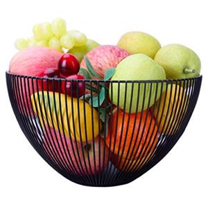 Bol à fruits décoratif en acier inoxydable de haute qualité en vrac pour la décoration de la maison et de la cuisine - Product Image 4