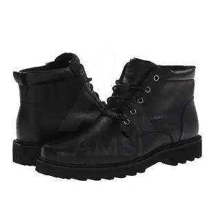 Men Waterproof Leather Boots Men's Ankle Boots Outdoor Leather Boots