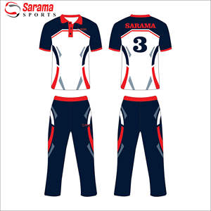 Ensemble d'uniformes de cricket personnalisés, uniforme de cricket d'essai, sublimation de chemise d'uniforme de cricket, - Product Image 2