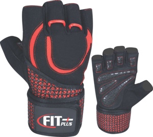 Logo personnalisé Gym hommes femmes Fitness sport musculation entraînement gants d'haltérophilie antidérapants - Product Image 1