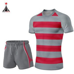 Uniforme de rugby 100% poliéster transpirable, color personalizado con servicio oem, nuevo aspecto - Product Image 3