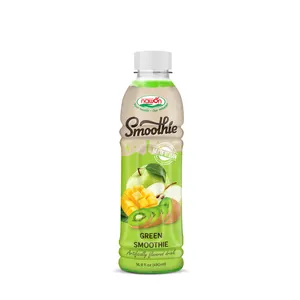 500ml NAWON Fresh Fruits Green Smoothie Logo Custom Smoothie Organic Smoothie Drink Low Sugar OEM ODM Beverage Manufacturer