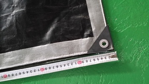 Vietnam K Tarp Vente en gros Bâche enduite de PE à usage moyen Étanche 80-120 GSM Service de traitement de coupe de couleur personnalisé - Product Image 5