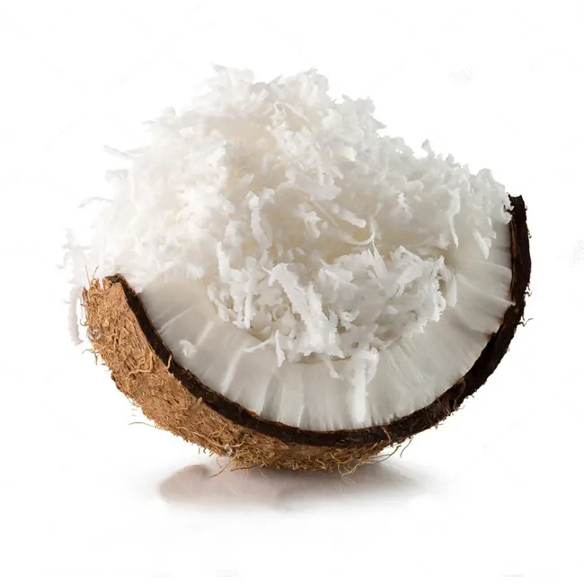 High fat fine /medium grade of desiccated coconut - Organic available- From Vietnam