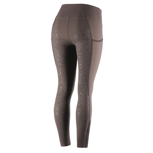 Vêtements équestres personnalisés de qualité supérieure, leggings de vêtements de sport, pantalon à poignée intégrale avec poche, collants techniques de leggings d'équitation - Product Image 2