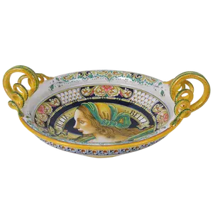 Top Quality Italian Supplier Ceramic centerpiece handmade in Italy Renaissance Art pottery centerpieces