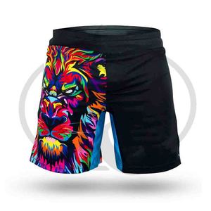 Venta al por mayor de moda personalizado lucha bjj pantalones cortos mma - Product Image 2