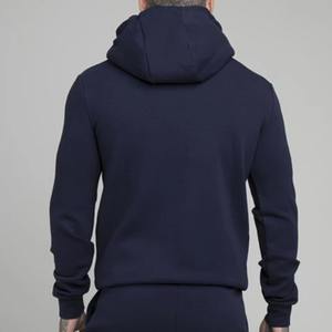 Vente en gros de sweat à capuche avec logo personnalisé pour hommes 100% coton hiver chaud imprimé classique design uni Gym Fitness Sports doublure tricotée - Product Image 4