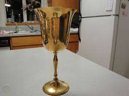 Rustic Handmade Brass <b>Wine</b> <b>Goblet</b> Engraved Chalice Vintage Metal Drinking Cup Antique Style Barware Wedding Gift Decor - Product Image 6