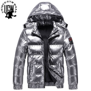 Latest Style Men's Casual Winter Slim Fit <b>Waterproof</b> Breathable <b>Padded</b> <b>Jacket</b> OEM Outdoor with Custom Colors & Logo - Product Image 2