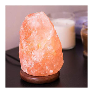 Lámparas de sal del himalaya, lámparas de sal de roca, hechas a mano de sal del himalaya, extraídas de las montañas del pie - Product Image 1