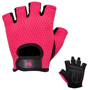 Training <b>Gloves</b> Red Gym Workout Weightlifting <b>Glove</b> - Product Image 1
