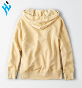 2025 Venta caliente 7 colores Logo EE. UU. Tamaño algodón manga larga pulóver mujeres Sudadera con capucha para gimnasio ropa Casual - Product Image 4