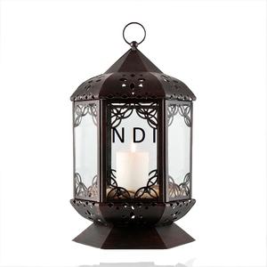 Lanterne marocaine en métal faite à la main, écologique et très vendue, avec couleurs personnalisées pour les mariages, Noël et la décoration de la maison - Product Image 2