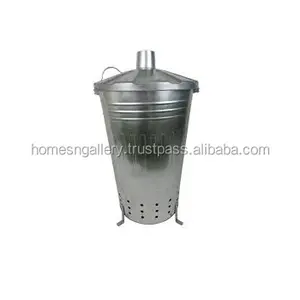 Incinérateur de jardin en métal galvanisé Incinérateur de déchets de jardin Poubelle Incinérateur de jardin en métal Can a Prix de gros - Product Image 1