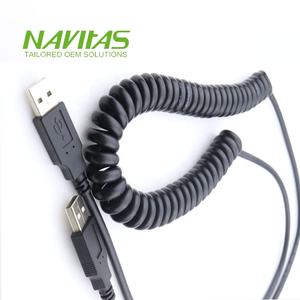 สายเคเบิลแบบเกลียวสำหรับชายกับชายประเภท USB แบบกำหนดเองสำหรับการส่งข้อมูล - Product Image 1