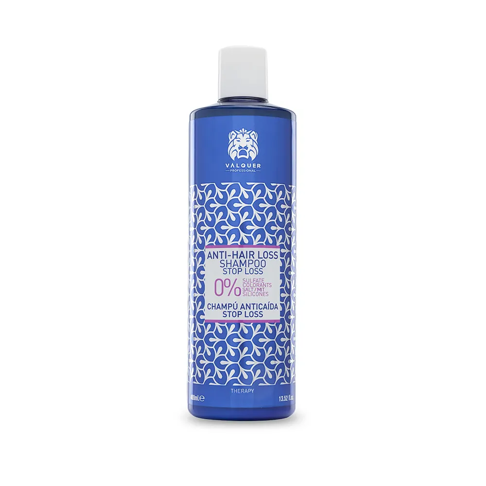 Qualità Premium 400 ml Shampoo Stop Loss Non solfato per capelli danneggiati senza siliconi e sale vegano