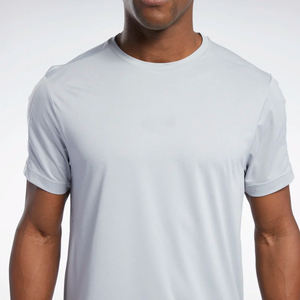 Camiseta de Manga Larga Lisa de Color Sólido Personalizada OEM para Hombre, Camiseta Deportiva Gris de Manga Larga - Product Image 3