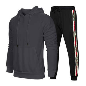 Conjunto de chándal de invierno para hombre de gran tamaño con cordón y Jersey de calidad de marca personalizada - Product Image 5