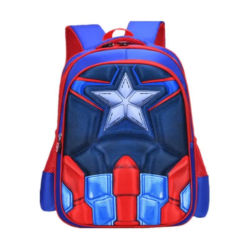 Waterdichte Kids Superman Rugzak Taille Bescherming School Rugzak 3D Eva Lichtgewicht Student Rugzak Tassen