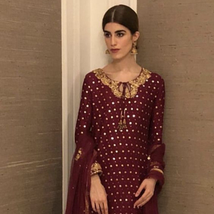 ชุดเดรสกางเกงขายาวสวยปักลายด้วยลูกปัดแก้วคริสตัล,DABKA,เหมาะสำหรับใส่ไปปาร์ตี้/งานแต่งงาน @ 2022 - Product Image 1