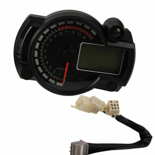 TERFU-Motorcycle Universal LCD Digital Tachometer, Tachometer, Odometer для Yamaha, Honda, Fuel Meter