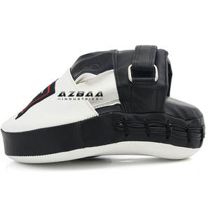 ถุงมือหนังวัวแท้เน้นความซับซ้อนแผ่นรองมือโค้งที่มีคุณสมบัติดูดซับแรงกระแทกสำหรับมวยศิลปะการต่อสู้โลโก้ได้ตามต้องการ - Product Image 6