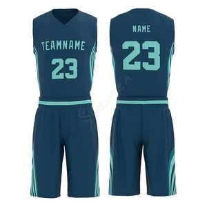 Uniforme de baloncesto de alta calidad, uniforme de sublimación de fábrica, venta al por mayor, Reversible - Product Image 6