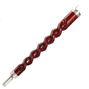 Spirale Rouge Bois Baguettes de Guérison - Product Image 1
