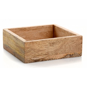 Venta al por mayor de lujo clásico de madera servilletero elegante de mesa soporte de tejido con función colgante para el hogar Cocina - Product Image 5