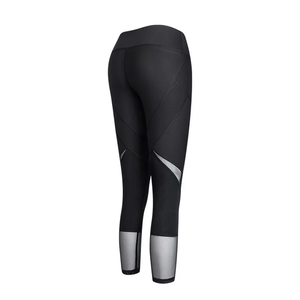 Mallas deportivas antibacterianas personalizadas para mujer, tela de punto satinado, estampado Digital, cintura media, Spandex/Nailon/Material térmico de algodón - Product Image 3