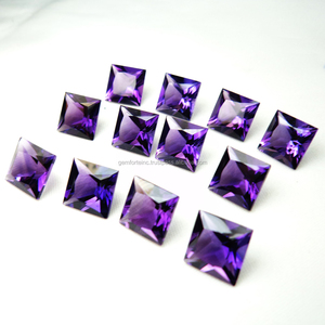 Piedras de amatista naturales de corte redondo para anillo fino, Pendientes colgantes, fabricación de joyas hechas a mano, piedras preciosas sueltas certificadas, amatista púrpura - Product Image 4