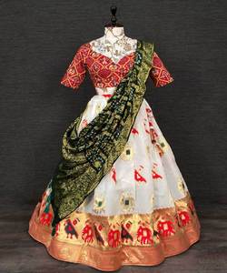 Atractiva fiesta y fiesta desgaste colorido bordado hecho a mano Lehenga Choli con blusa tradicional ropa personalizada al por mayor Alphanumero - Product Image 1