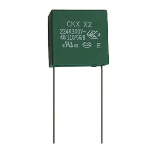 X1X2干扰抑制交流电容器0.22uf 224K 300VAC至310VAC电子电路盒电容器